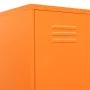 Armario de taquilla de acero naranja 35x46x180 cm de vidaXL, Taquillas y armarios de almacenamiento - Ref: Foro24-336255, Pre...