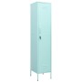 Armario taquilla de acero verde menta 35x46x180 cm de vidaXL, Taquillas y armarios de almacenamiento - Ref: Foro24-336257, Pr...