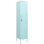 Armario taquilla de acero verde menta 35x46x180 cm de vidaXL, Taquillas y armarios de almacenamiento - Ref: Foro24-336257, Pr...