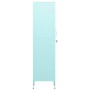 Armario taquilla de acero verde menta 35x46x180 cm de vidaXL, Taquillas y armarios de almacenamiento - Ref: Foro24-336257, Pr...