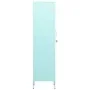 Armario taquilla de acero verde menta 35x46x180 cm de vidaXL, Taquillas y armarios de almacenamiento - Ref: Foro24-336257, Pr...
