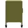 Armario de almacenamiento acero verde oliva 60x35x56 cm de vidaXL, Taquillas y armarios de almacenamiento - Ref: Foro24-33626...
