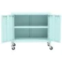 Armario de almacenamiento acero verde menta 60x35x56 cm de vidaXL, Taquillas y armarios de almacenamiento - Ref: Foro24-33626...