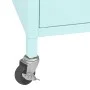 Armario de almacenamiento acero verde menta 60x35x56 cm de vidaXL, Taquillas y armarios de almacenamiento - Ref: Foro24-33626...