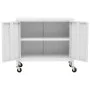 Armario de almacenamiento acero blanco 60x35x56 cm de vidaXL, Taquillas y armarios de almacenamiento - Ref: Foro24-336269, Pr...