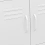 Armario de almacenamiento acero blanco 60x35x56 cm de vidaXL, Taquillas y armarios de almacenamiento - Ref: Foro24-336269, Pr...