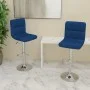 Kitchen stools 2 units blue fabric by vidaXL, Kitchen stools - Ref: Foro24-334243, Price: 134,70 €, Discount: %