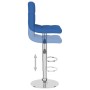 Taburetes de cocina 2 unidades tela azul de vidaXL, Taburetes de cocina - Ref: Foro24-334243, Precio: 137,25 €, Descuento: %