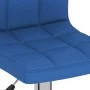 Kitchen stools 2 units blue fabric by vidaXL, Kitchen stools - Ref: Foro24-334243, Price: 134,70 €, Discount: %