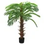 Artificial Cycas palm tree with pot 140 cm green by vidaXL, artificial flora - Ref: Foro24-336307, Price: 72,93 €, Discount: %