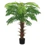 Artificial Cycas palm tree with pot 140 cm green by vidaXL, artificial flora - Ref: Foro24-336307, Price: 72,93 €, Discount: %