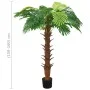 Palmera Cycas artificial con macetero 160 cm verde de vidaXL, Flora artificial - Ref: Foro24-336308, Precio: 84,87 €, Descuen...