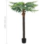 Palmera fénix artificial con macetero 215 cm verde de vidaXL, Flora artificial - Ref: Foro24-336310, Precio: 158,11 €, Descue...