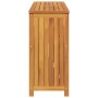 Mesa consola de jardín madera maciza acacia 110x35x75 cm en Mesas de jardín | Comprar online en Foru.es