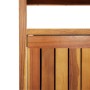 Mesa consola de jardín madera maciza acacia 110x35x75 cm en Mesas de jardín | Comprar online en Foru.es