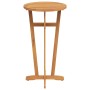 Mesa alta de jardín madera maciza de acacia Ø60x105 cm en Mesas de jardín | Comprar online en Foru.es