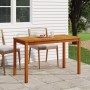 Mesa de jardín madera maciza de acacia 110x55x67 cm en Mesas de jardín | Comprar online en Foru.es