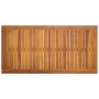 Mesa de jardín madera maciza de acacia 110x55x67 cm en Mesas de jardín | Comprar online en Foru.es