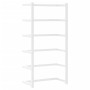Toallero de acero blanco 24x12x48 cm de vidaXL, Toalleros - Ref: Foro24-336124, Precio: 32,60 €, Descuento: %
