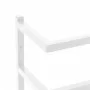 Toallero de acero blanco 24x12x48 cm de vidaXL, Toalleros - Ref: Foro24-336124, Precio: 30,92 €, Descuento: %
