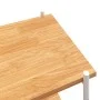 Estantería de 5 niveles blanco y roble 80x40x163 cm de vidaXL, Librerías y estanterías - Ref: Foro24-336350, Precio: 105,85 €...