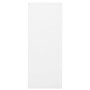 Armario de oficina de acero blanco 90x40x102 cm de vidaXL, Taquillas y armarios de almacenamiento - Ref: Foro24-336405, Preci...
