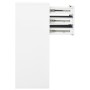 Armario de oficina de acero blanco 90x40x102 cm de vidaXL, Taquillas y armarios de almacenamiento - Ref: Foro24-336405, Preci...