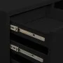 Armario de oficina de acero negro 90x40x102 cm de vidaXL, Taquillas y armarios de almacenamiento - Ref: Foro24-336407, Precio...