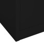 Armario de oficina de acero negro 90x40x180 cm de vidaXL, Taquillas y armarios de almacenamiento - Ref: Foro24-336415, Precio...