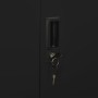 Armario de oficina de acero negro 90x40x180 cm de vidaXL, Taquillas y armarios de almacenamiento - Ref: Foro24-336415, Precio...