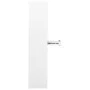 Armario oficina acero vidrio templado blanco 90x40x180 cm de vidaXL, Taquillas y armarios de almacenamiento - Ref: Foro24-336...