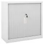 Wardrobe with sliding door steel gray 90x40x90 cm by vidaXL, Lockers and storage cabinets - Ref: Foro24-336430, Price: 245,58...