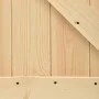Puerta corredera con herrajes madera maciza de pino 90x210 cm de vidaXL, Puertas - Ref: Foro24-3203177, Precio: 201,92 €, Des...