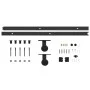 Puerta corredera con herrajes madera maciza de pino 90x210 cm de vidaXL, Puertas - Ref: Foro24-3203067, Precio: 192,44 €, Des...