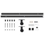 Puerta corredera con herrajes madera maciza de pino 85x210 cm de vidaXL, Puertas - Ref: Foro24-3203078, Precio: 192,17 €, Des...