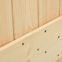 Puerta corredera con herrajes madera maciza de pino 70x210 cm de vidaXL, Puertas - Ref: Foro24-3203191, Precio: 183,51 €, Des...
