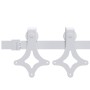 Puerta corredera con herrajes madera maciza de pino 70x210 cm de vidaXL, Puertas - Ref: Foro24-3203191, Precio: 183,51 €, Des...