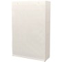 Armario de tela y madera de pino 110x40x170 cm de vidaXL, Armarios roperos - Ref: Foro24-42976, Precio: 109,98 €, Descuento: %