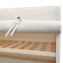 Armario de tela y madera de pino 110x40x170 cm de vidaXL, Armarios roperos - Ref: Foro24-42976, Precio: 109,98 €, Descuento: %