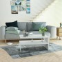 Mesa de centro de madera contrachapada 90x59x42cm blanca de vidaXL, Mesas de centro - Ref: Foro24-244854, Precio: 63,30 €, De...