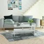 Mesa de centro de madera contrachapada 90x59x42cm blanca de vidaXL, Mesas de centro - Ref: Foro24-244854, Precio: 62,19 €, De...