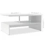 Mesa de centro de madera contrachapada 90x59x42cm blanca de vidaXL, Mesas de centro - Ref: Foro24-244854, Precio: 62,19 €, De...