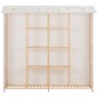 Armario de tela blanco 173x40x170 cm de vidaXL, Armarios roperos - Ref: Foro24-248198, Precio: 188,97 €, Descuento: %