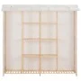 Armario de tela blanco 173x40x170 cm de vidaXL, Armarios roperos - Ref: Foro24-248198, Precio: 221,81 €, Descuento: %