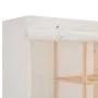 Armario de tela blanco 173x40x170 cm de vidaXL, Armarios roperos - Ref: Foro24-248198, Precio: 221,81 €, Descuento: %