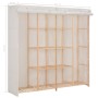 Armario de tela blanco 173x40x170 cm de vidaXL, Armarios roperos - Ref: Foro24-248198, Precio: 188,97 €, Descuento: %