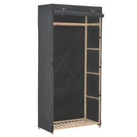 Armario de tela gris 79x40x170 cm de vidaXL, Armarios roperos - Ref: Foro24-248193, Precio: 96,36 €, Descuento: %