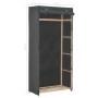 Armario de tela gris 79x40x170 cm de vidaXL, Armarios roperos - Ref: Foro24-248193, Precio: 95,09 €, Descuento: %