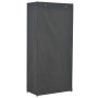 Armario de tela gris 79x40x170 cm de vidaXL, Armarios roperos - Ref: Foro24-248191, Precio: 108,61 €, Descuento: %