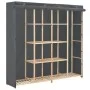 Armario de tela gris 173x40x170 cm de vidaXL, Armarios roperos - Ref: Foro24-248199, Precio: 401,70 €, Descuento: %